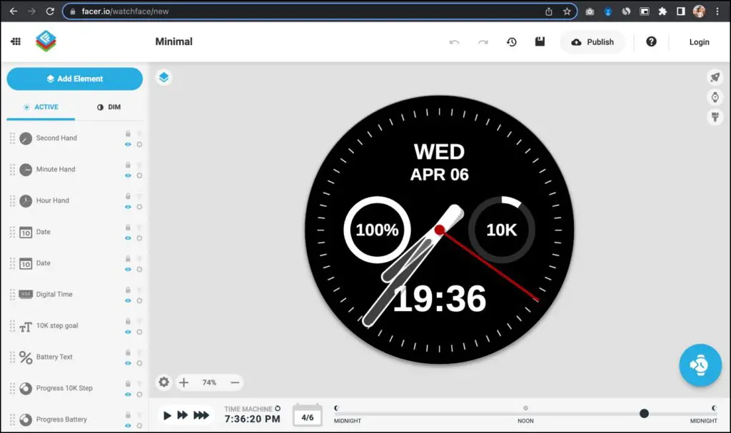 Create Custom Galaxy Watch 4 Face 