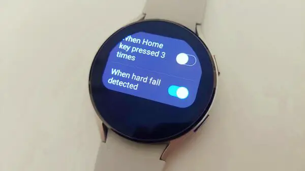 Fall Detection on Galaxy Watch 4