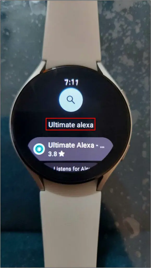 Install Alexa on Galaxy Watch 4