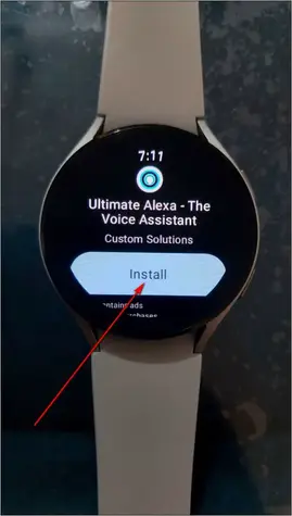 Install Alexa on Galaxy Watch 4