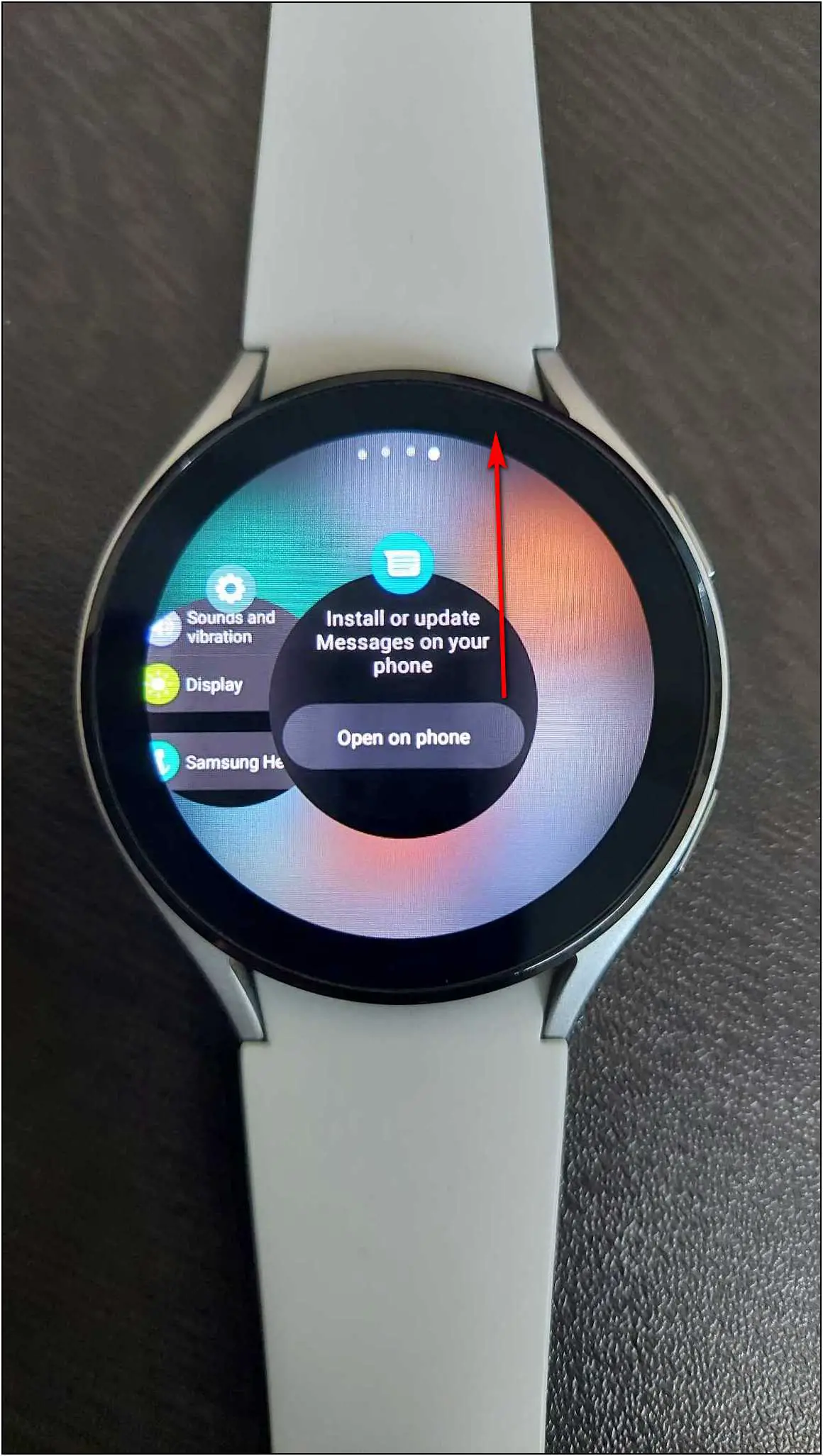 Clear Recent Apps to Save Battery Galaxy Watch 4