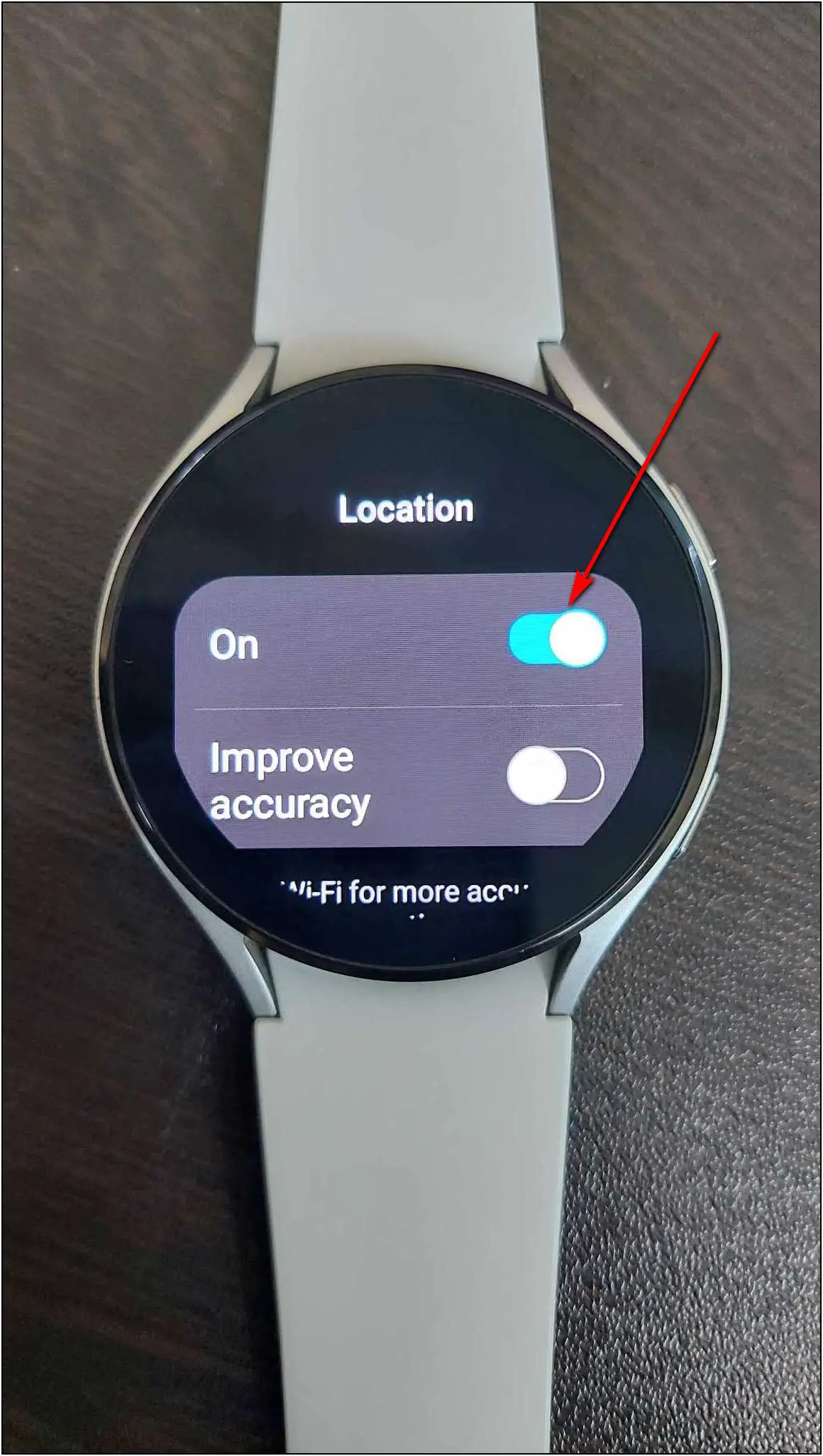 Turn Off GPS to Save Galaxy Watch 4 Battery