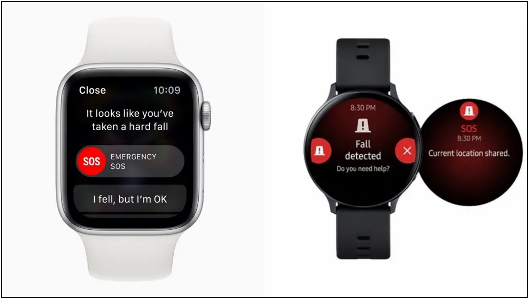 Fall Detection on Apple Watch vs. Galaxy Watch
