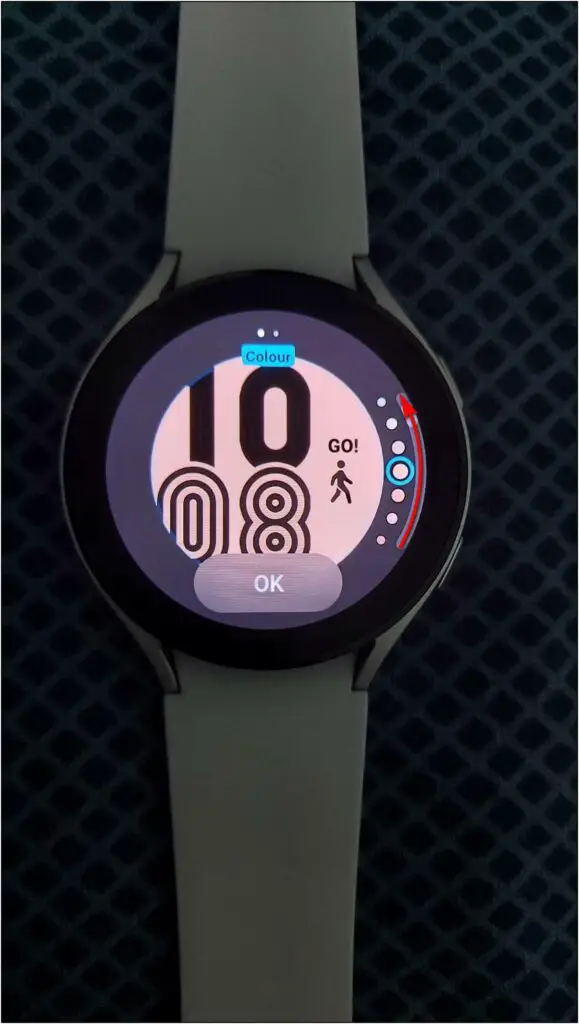 Customize Galaxy Watch 4 Face