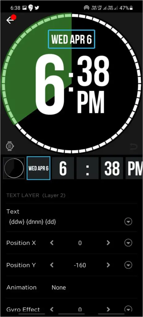 Customize Watch Face WatchMaker