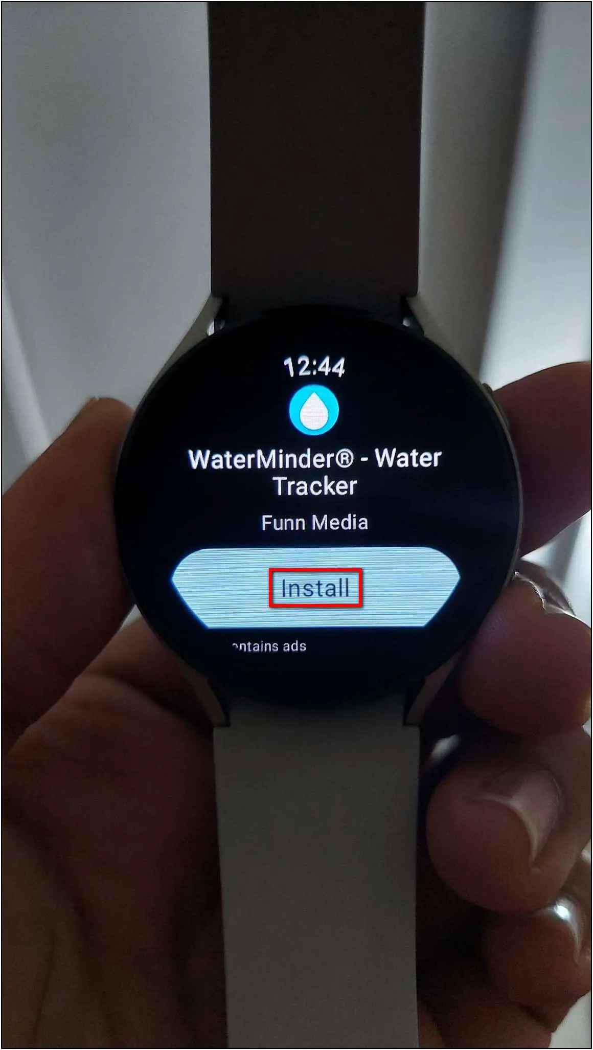 Drink Water Reminders Galaxy Watch 4