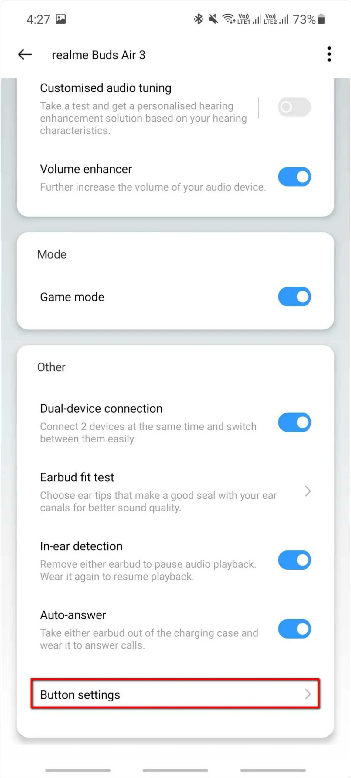 Realme Buds Air 3 Touch Control Questions