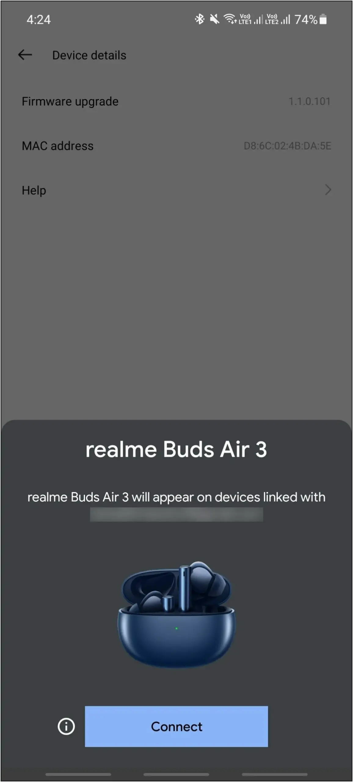Realme Buds Air 3 Google Fast Pair