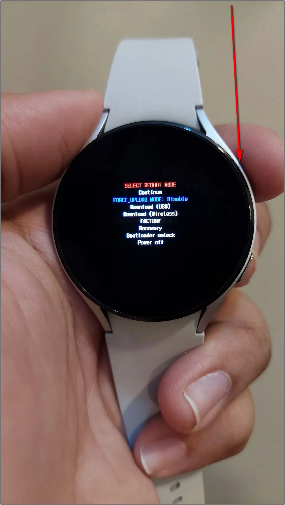 Clear Cache Partition on Galaxy Watch 4 Wear OS
