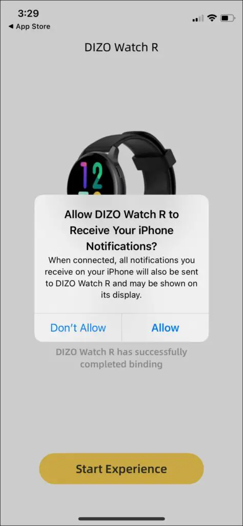 Connect Setup Dizo Watch R With iPhone