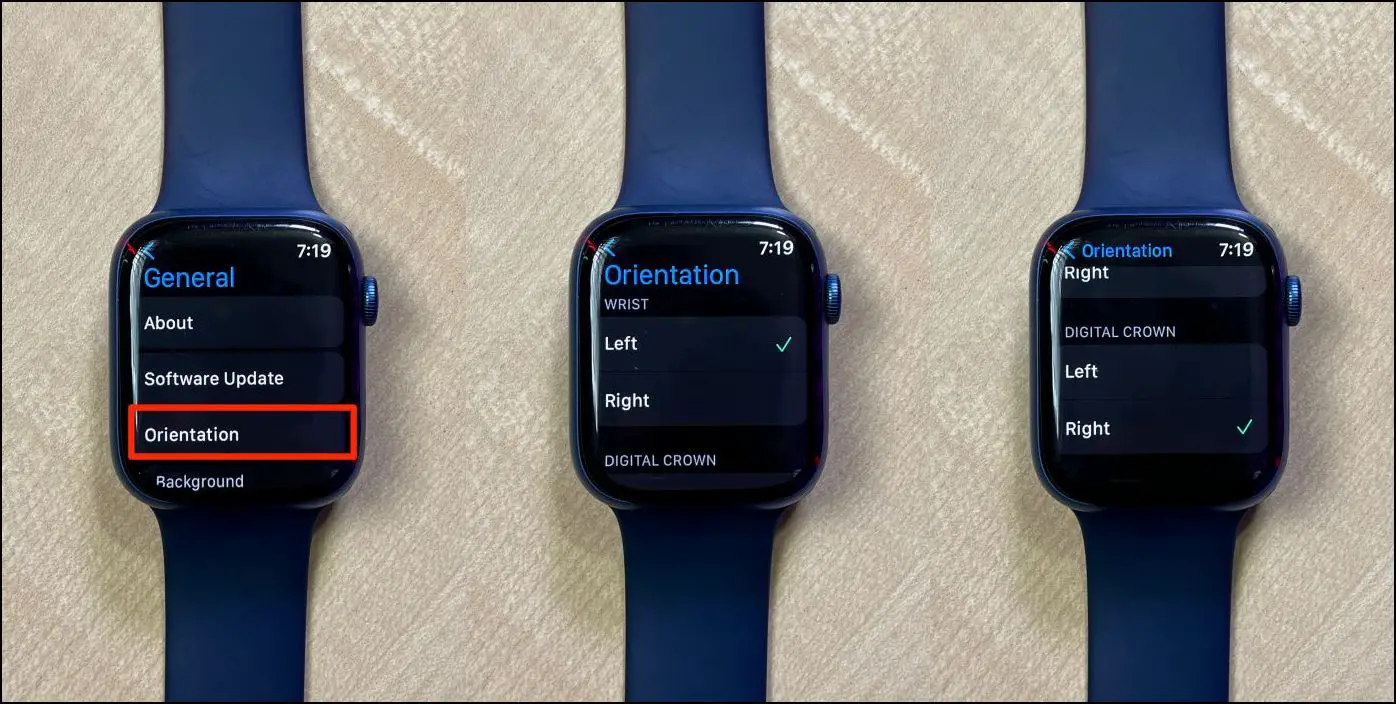 Fix Apple Watch Screen Reversed