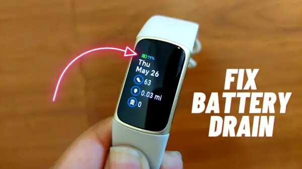 Fix Battery Drain on Fitbit Charge 5