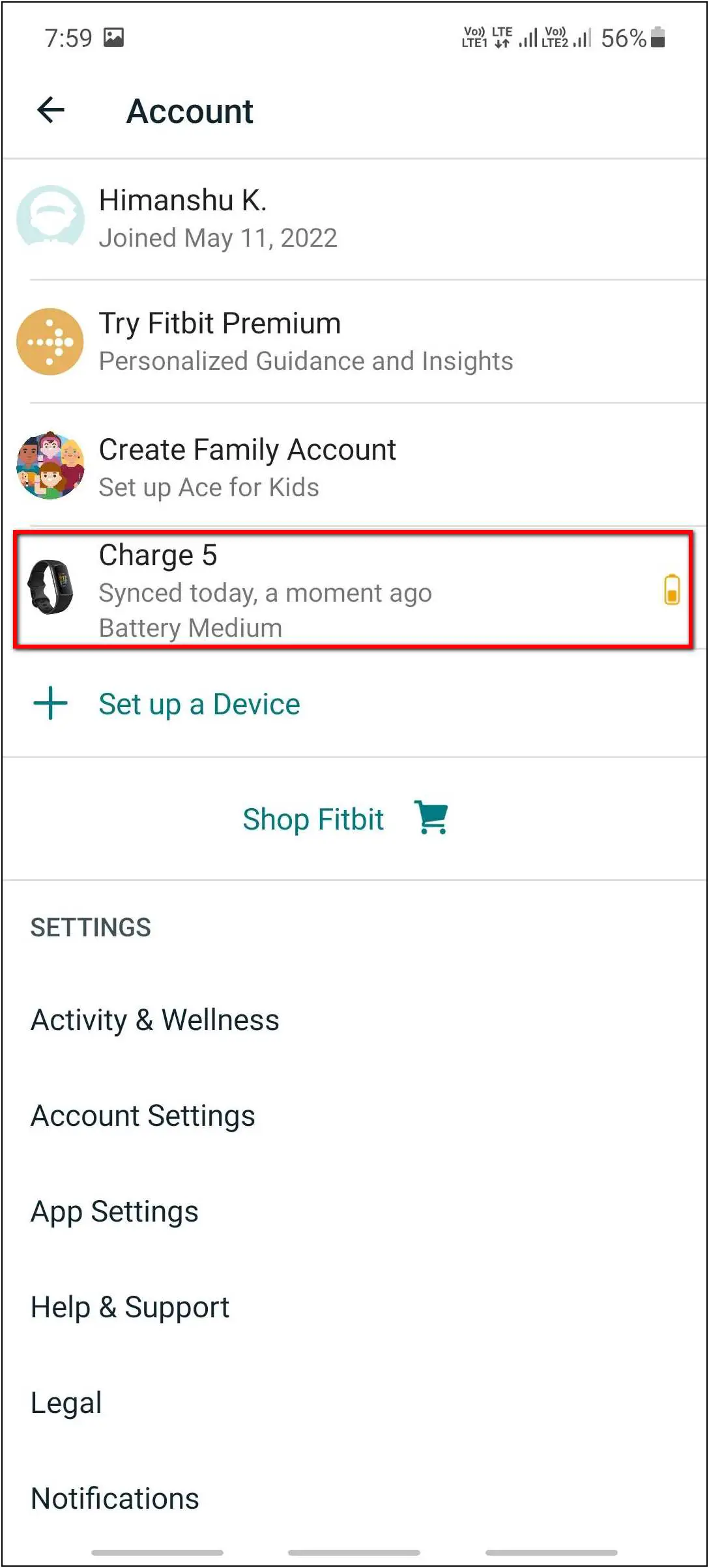 Use NFC Payments on Fitbit Charge 5