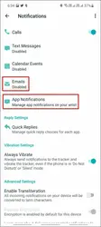 Fix Call Email SMS Notifications on Fitbit Charge 5