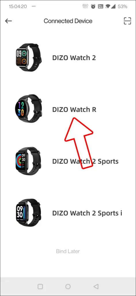 Connect Setup Dizo Watch R With Android