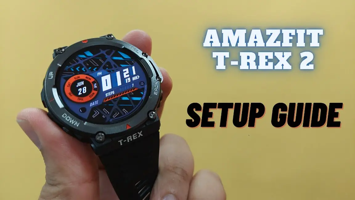 Setup Amazfit Trex 2 With Android iPhone