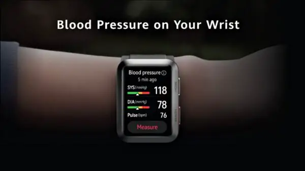 Blood Pressure on Smartwatch