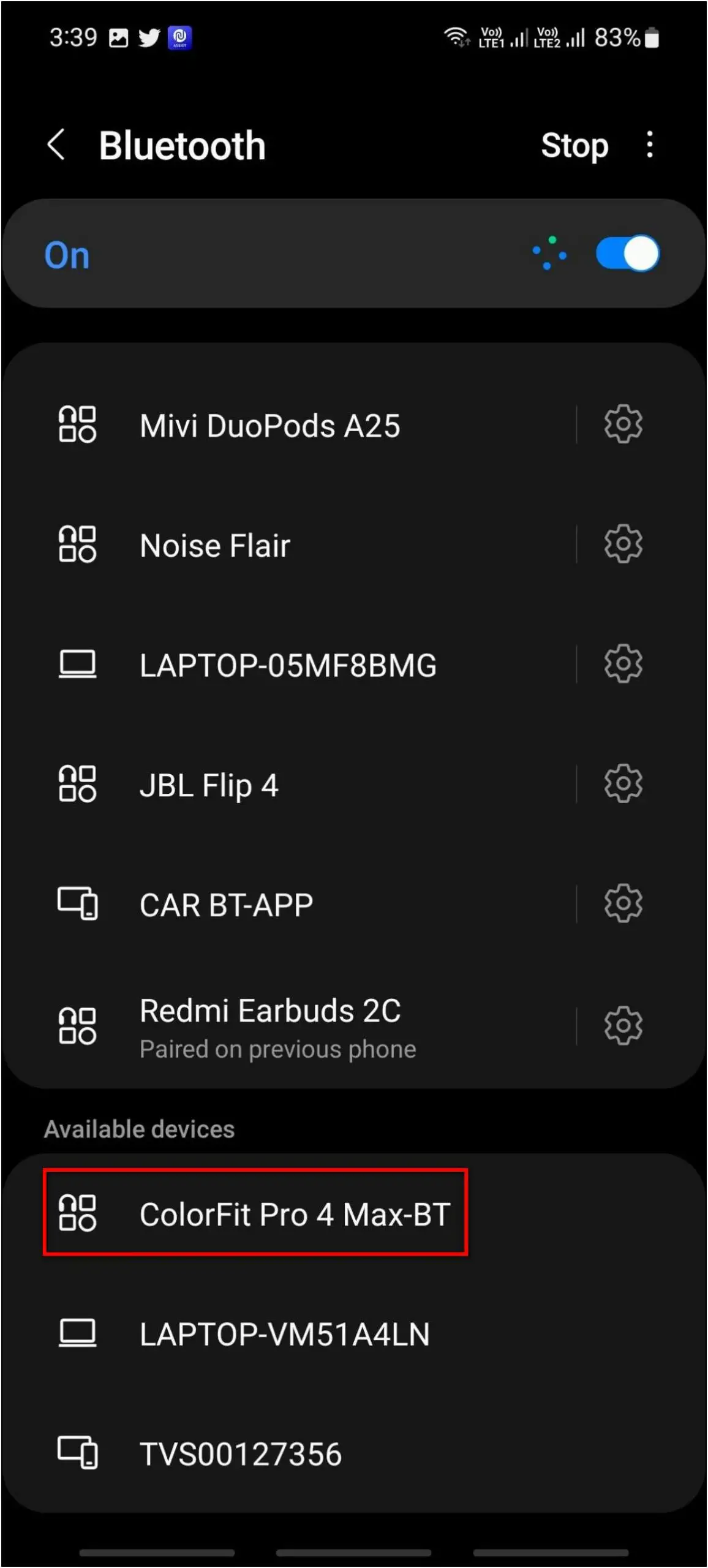 Enable Bluetooth Calling on Noise ColorFit Pro 4 Max