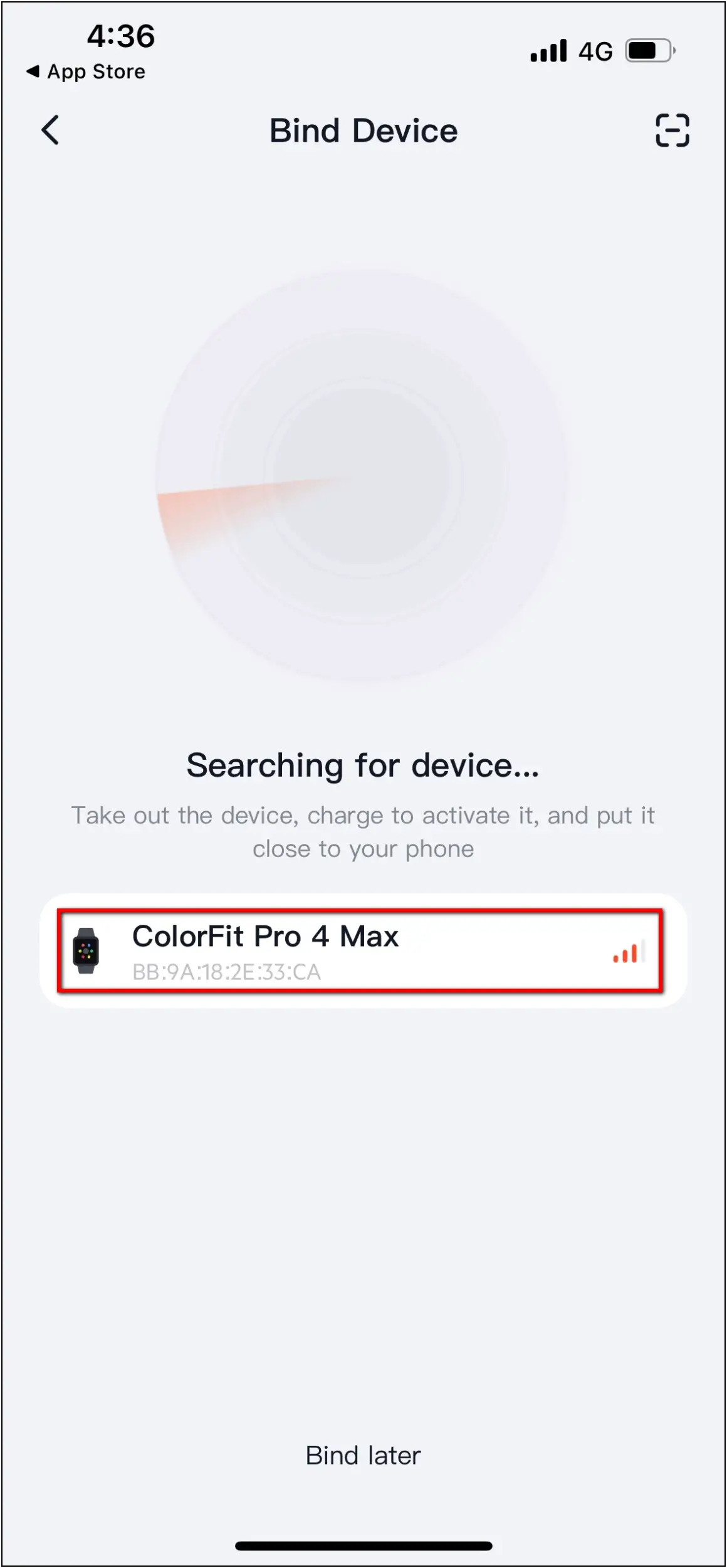 Setup Noise ColorFit Pro 4 Max iPhone