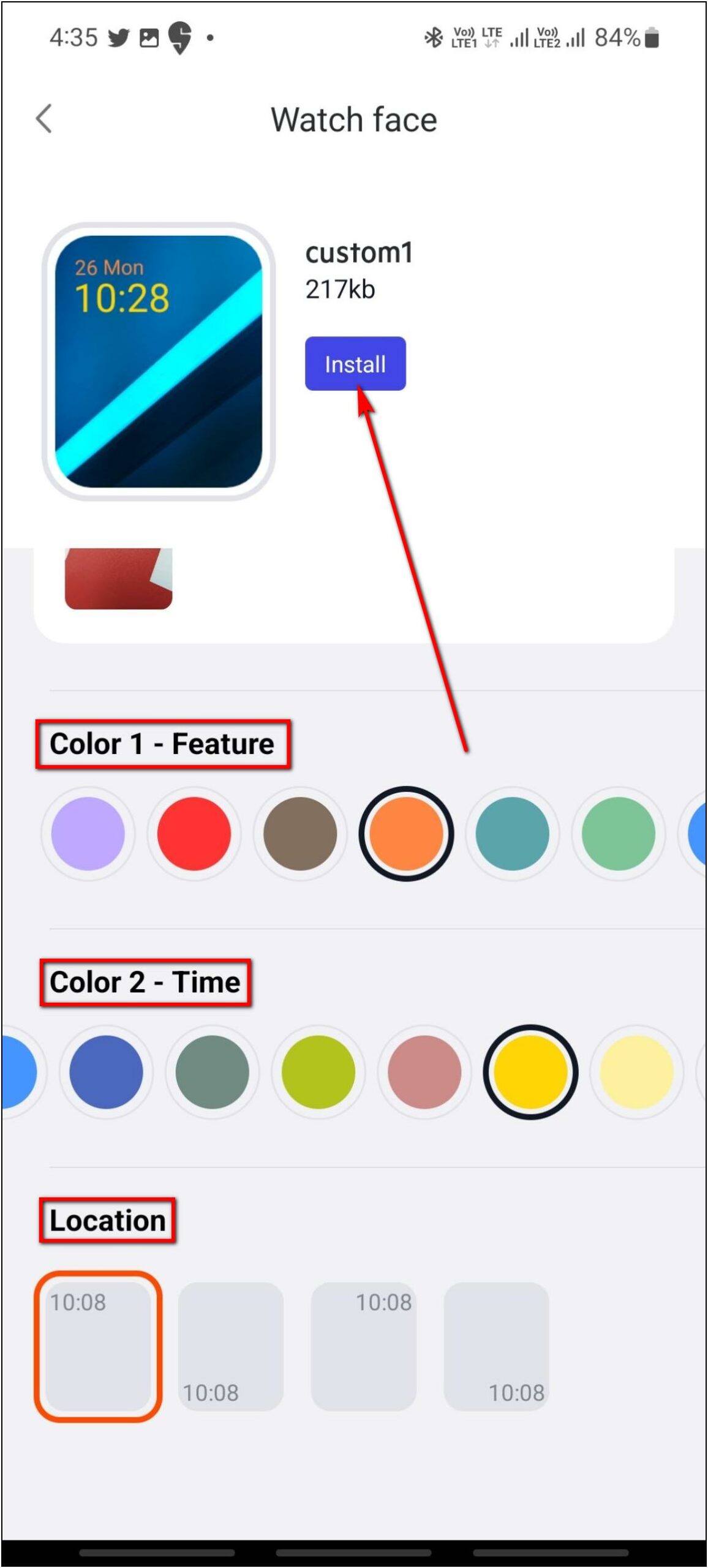 Custom Watch Faces Noise ColorFit Pro 4 Max