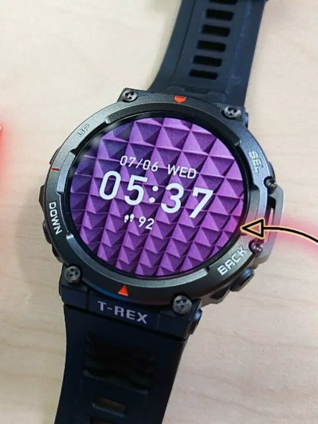 How to Set Custom Watch Faces on Amazfit T-REX 2