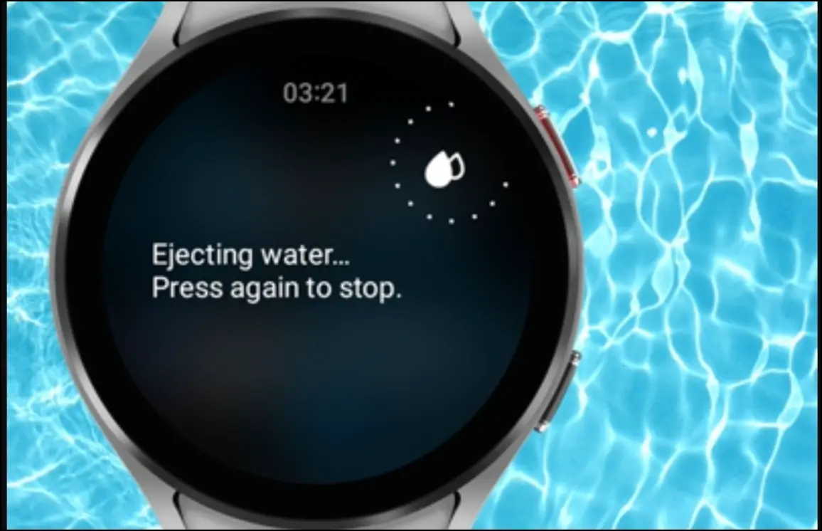 Eject Water from IP Rated Smartwatch