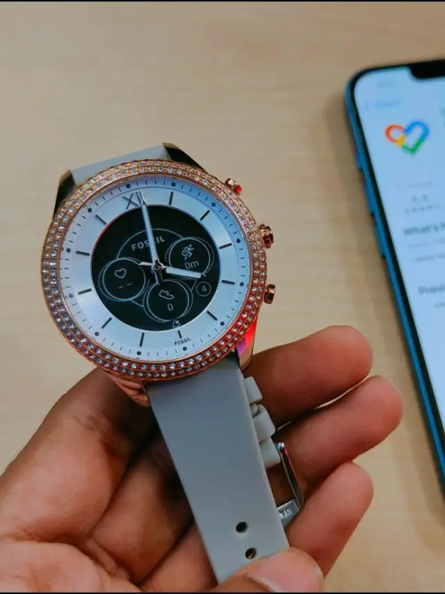 Sync Fossil Smartwatch with Google Fit or Apple Health