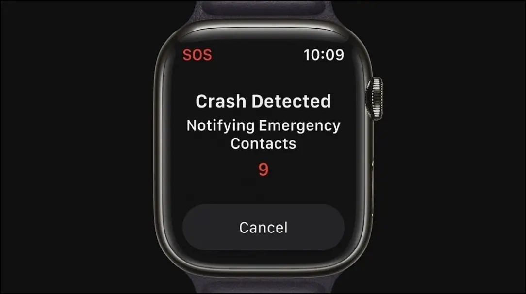 Car Crash Detection on Apple Watch