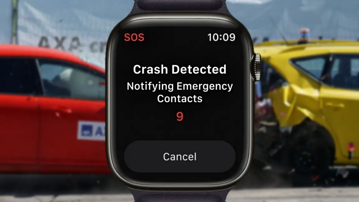 Car Crash Detection on Apple Watch