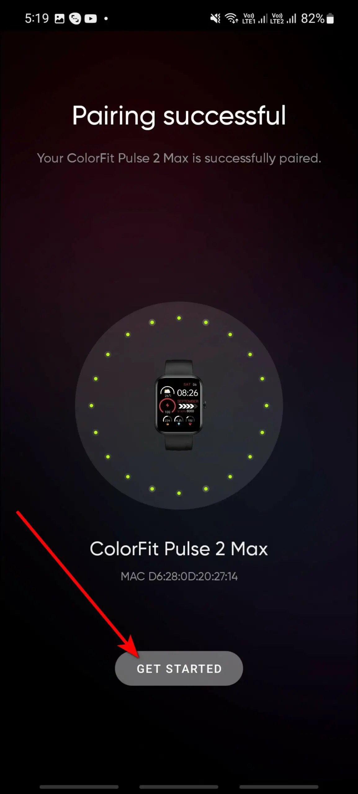 Connect Setup Noise Pulse 2 Max Android