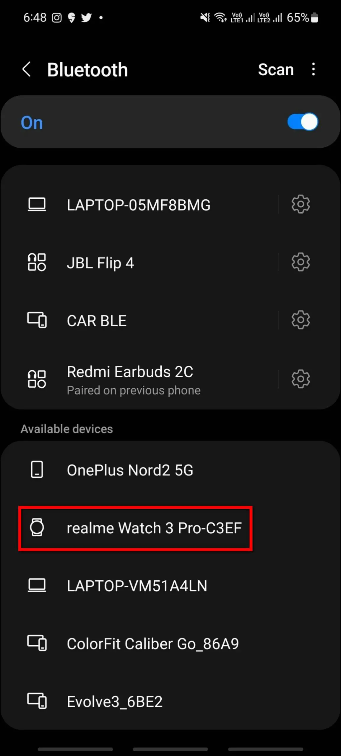 Bluetooth Calling On Realme Watch 3 Pro