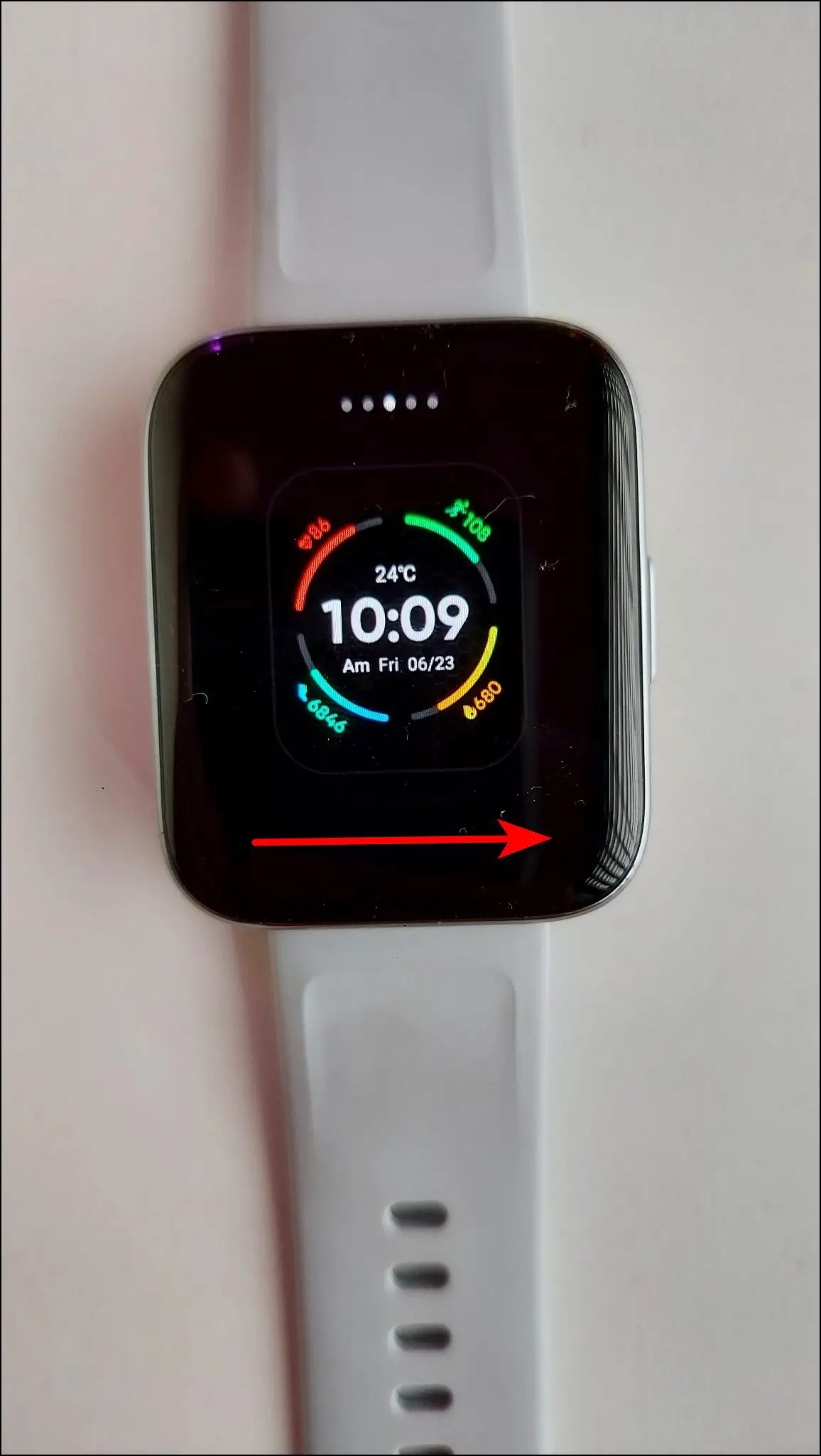 Builtin Watch Face on Realme Watch 3 Pro