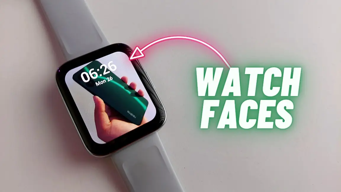 Change Watch Faces Realme Watch 3 Pro