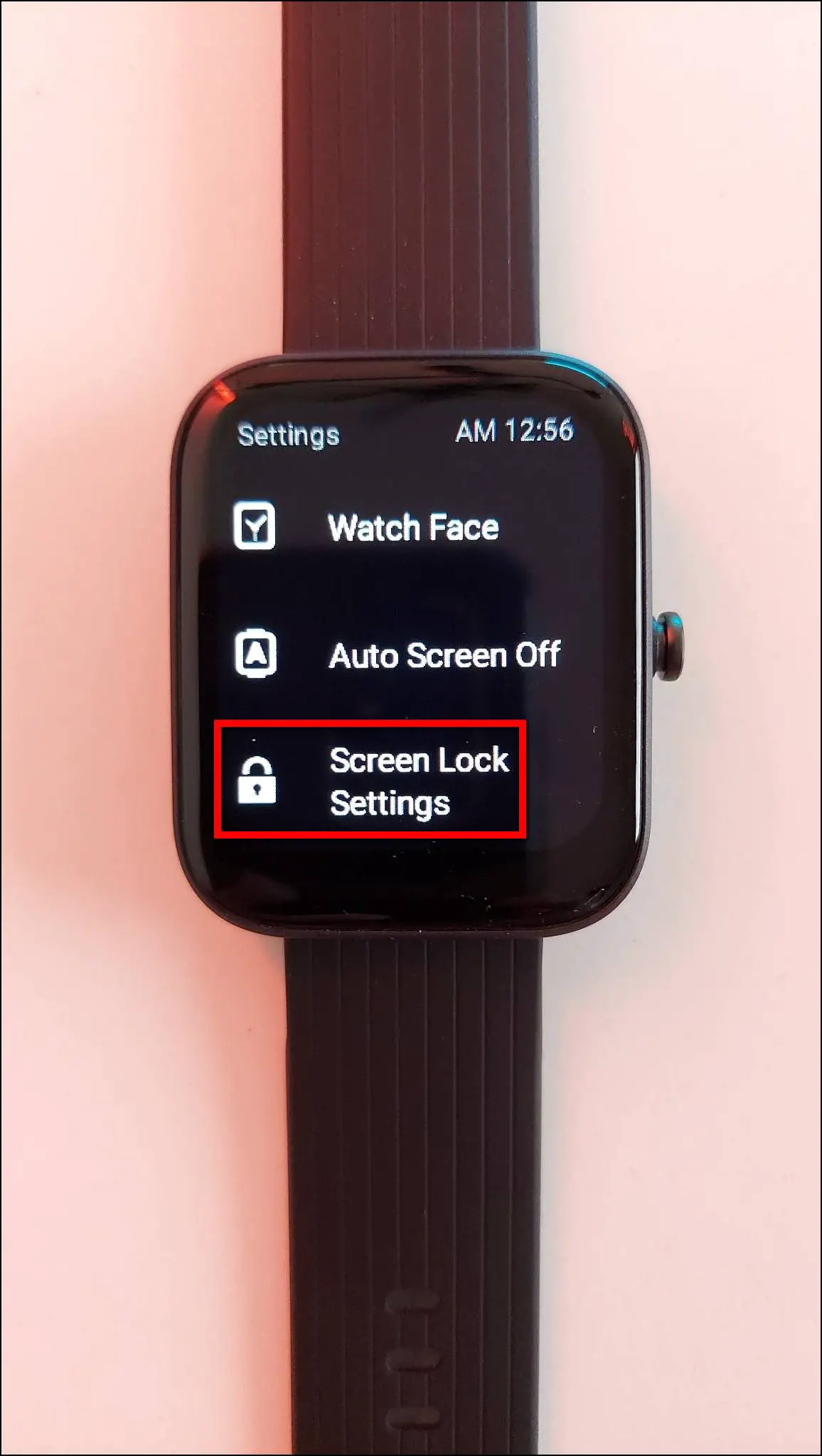 Amazfit Bip 3 Pro Screen Lock