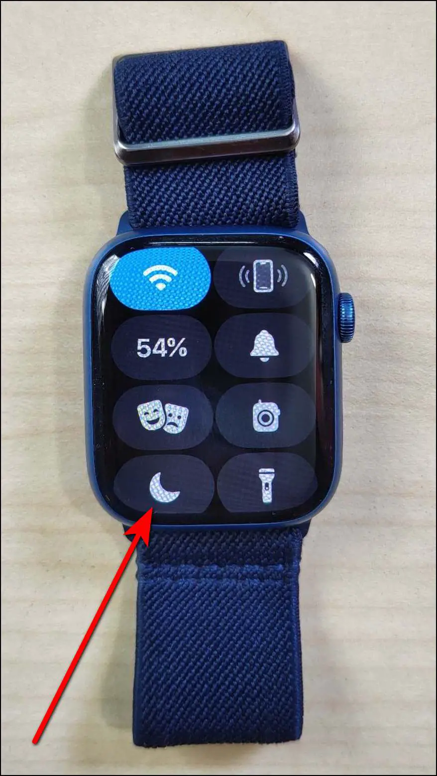 Enable DND on Apple Watch Series 7