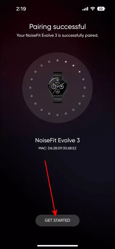 Connect NoiseFit Evolve 3 with iPhone