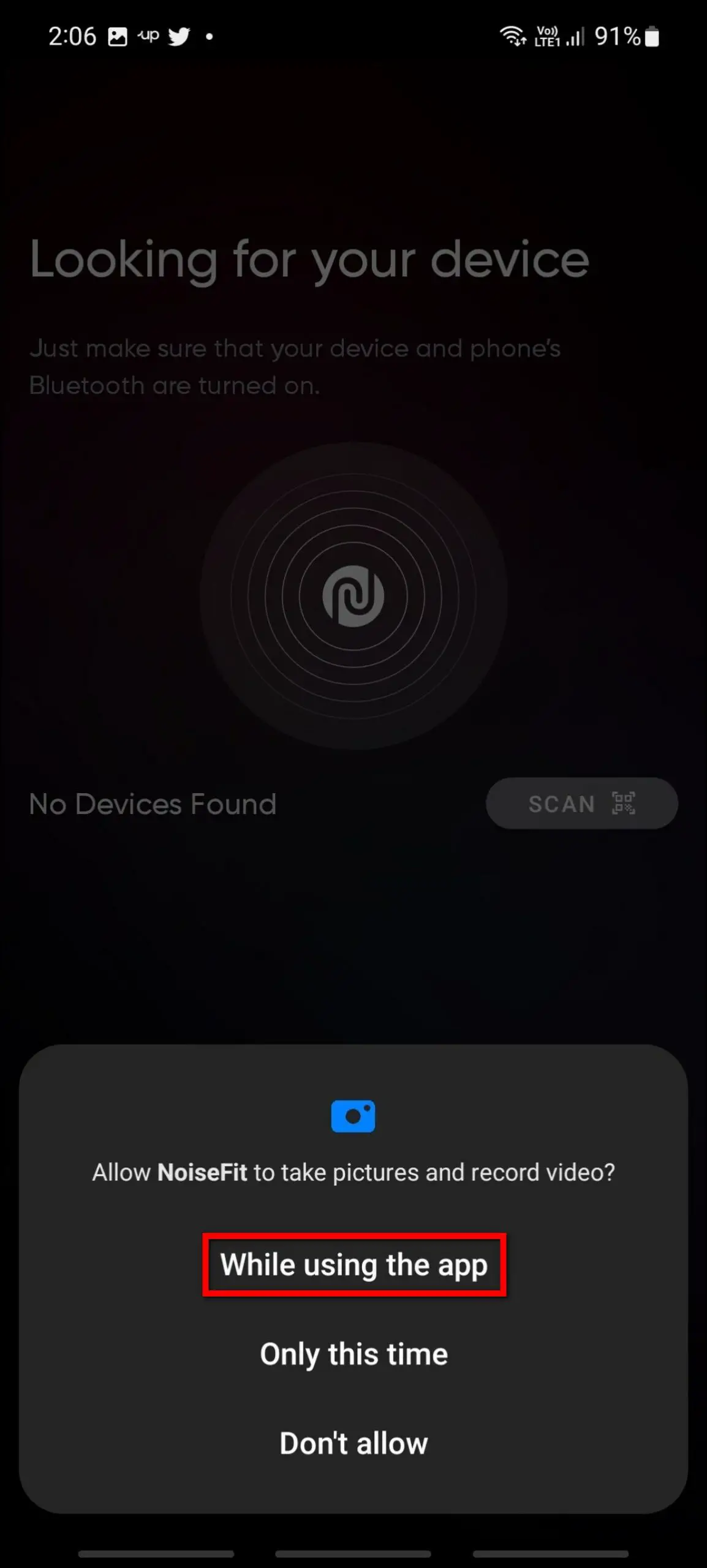 Connect NoiseFit Evolve 3 with Android