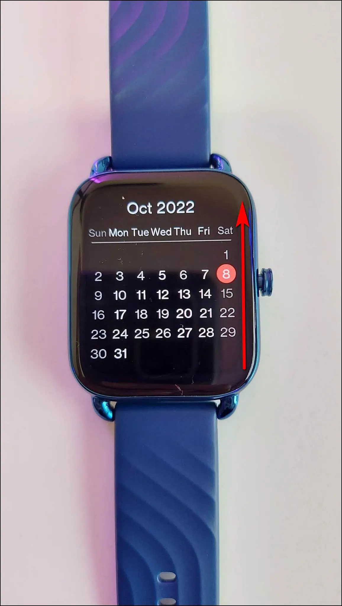 Calendar on OnePlus Nord Watch