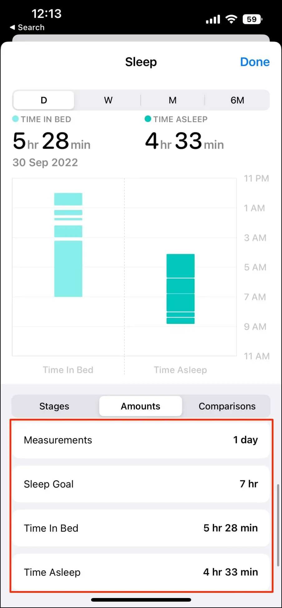 Sleep Stage Tracking on Apple Watch