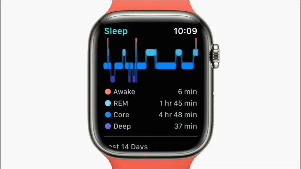 Apple Watch Sleep Stages watchOS 9