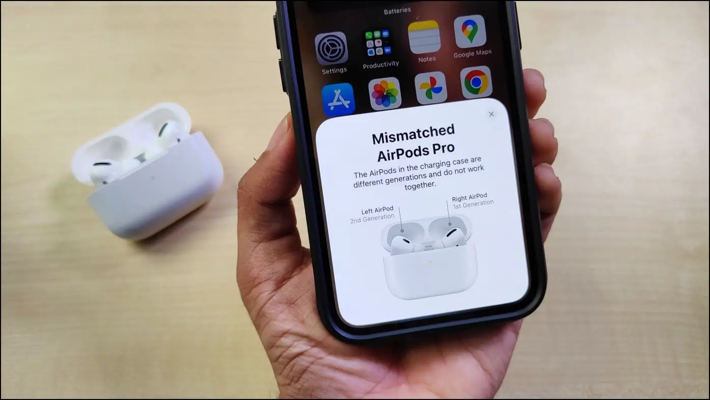 Fix AirPods Mismatch Error on iPhone or iPad