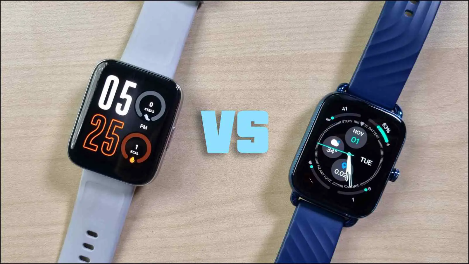 Realme Watch 3 Pro vs OnePlus Nord Watch Comparison