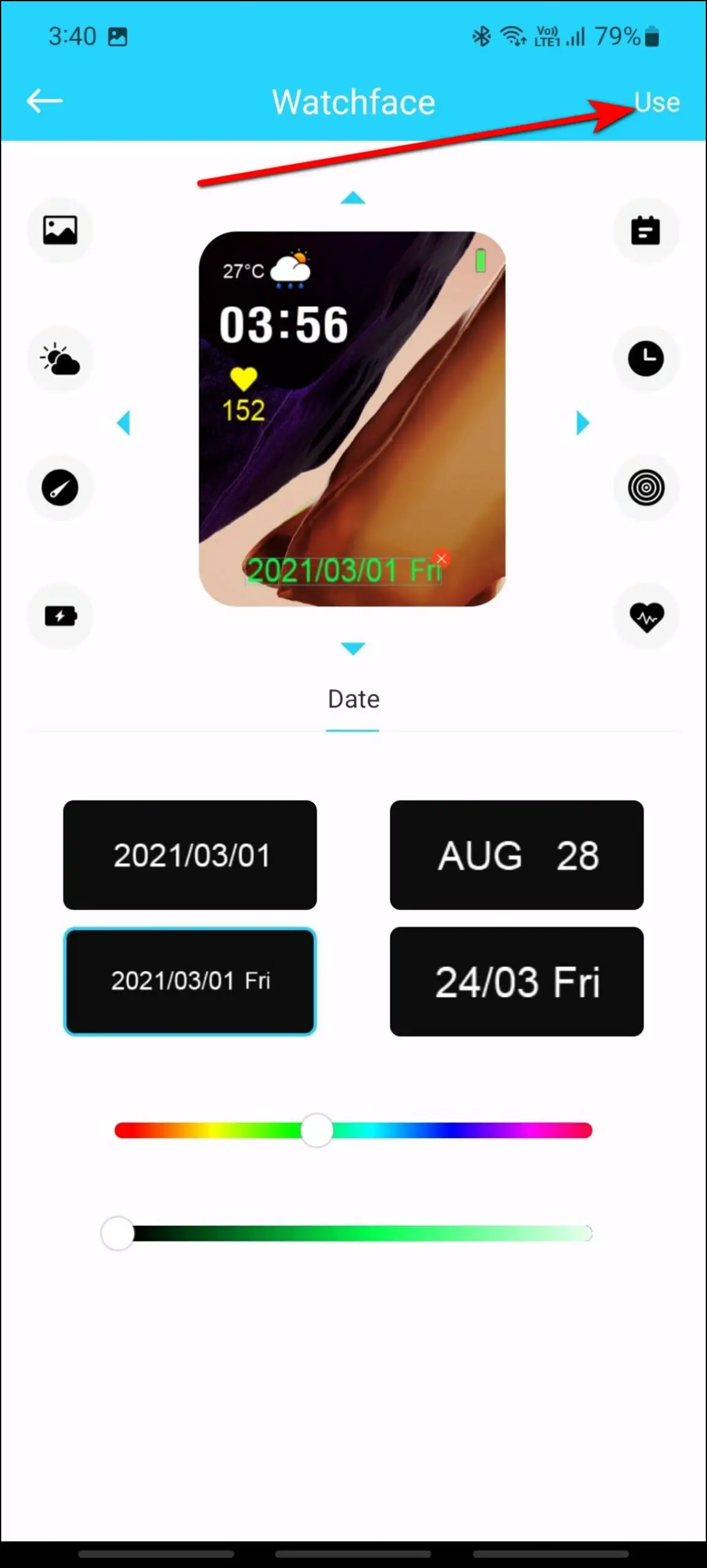Create Ambrane Wise Glaze Watch Faces