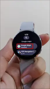 Install Google Maps on Wear OS