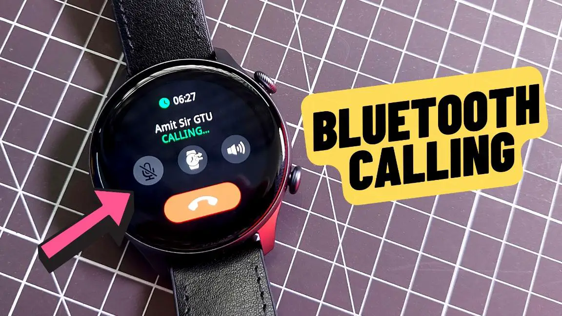 Bluetooth Calling on Urban Fit Z Smartwatch